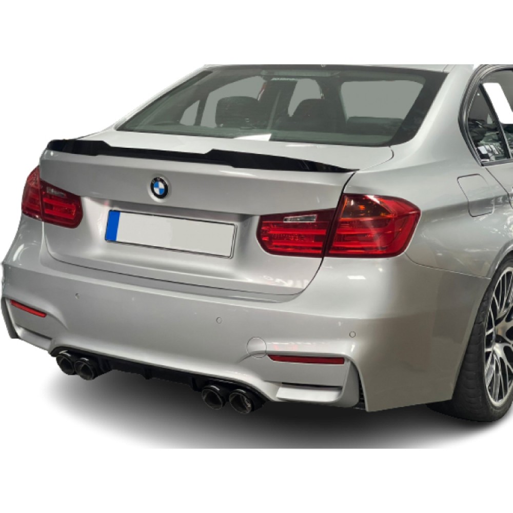 BMW 3 Serisi F30-F80 M4 Style Spoiler (Plastik) (2012-2018)